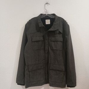 Life After Denim Gray Plaid Jacket